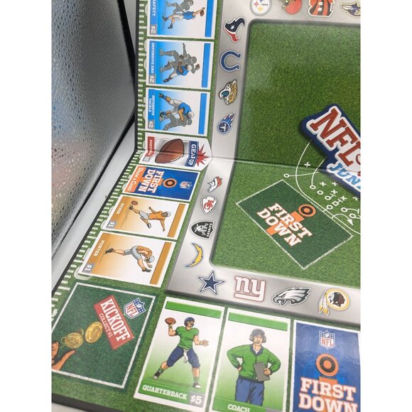 NFL-OPOLY Junior Game Replacement Board And Instructions - Picture 4 of 8
